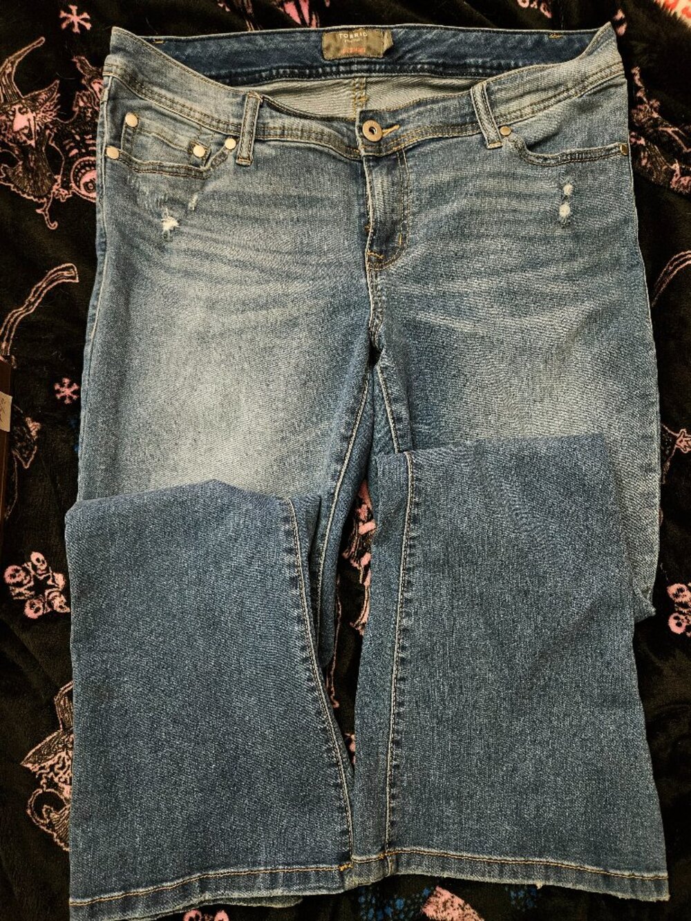 TORRID LUXE SLIM BOOTCUT JEANS